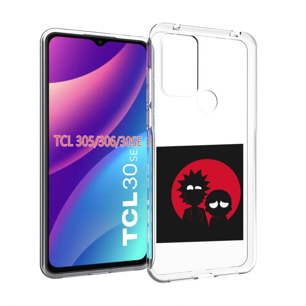 

Чехол MyPads рик и морти в тени для TCL 30SE/305/306/30E, Tocco