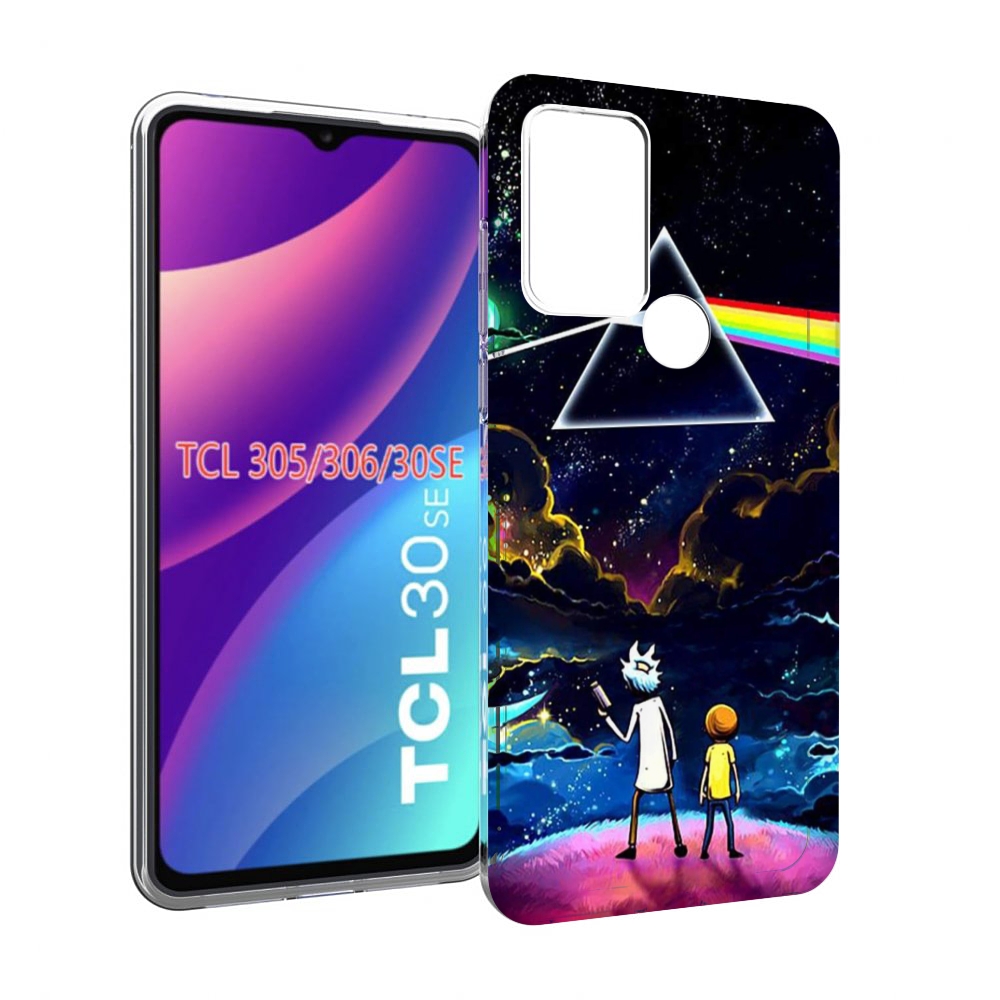 

Чехол MyPads рик и морти в космосе для TCL 30SE/305/306/30E, Tocco
