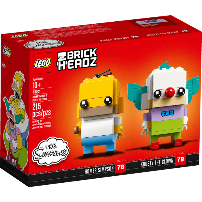 

Конструктор LEGO 41632 Гомер Симсон и Клоун Красти