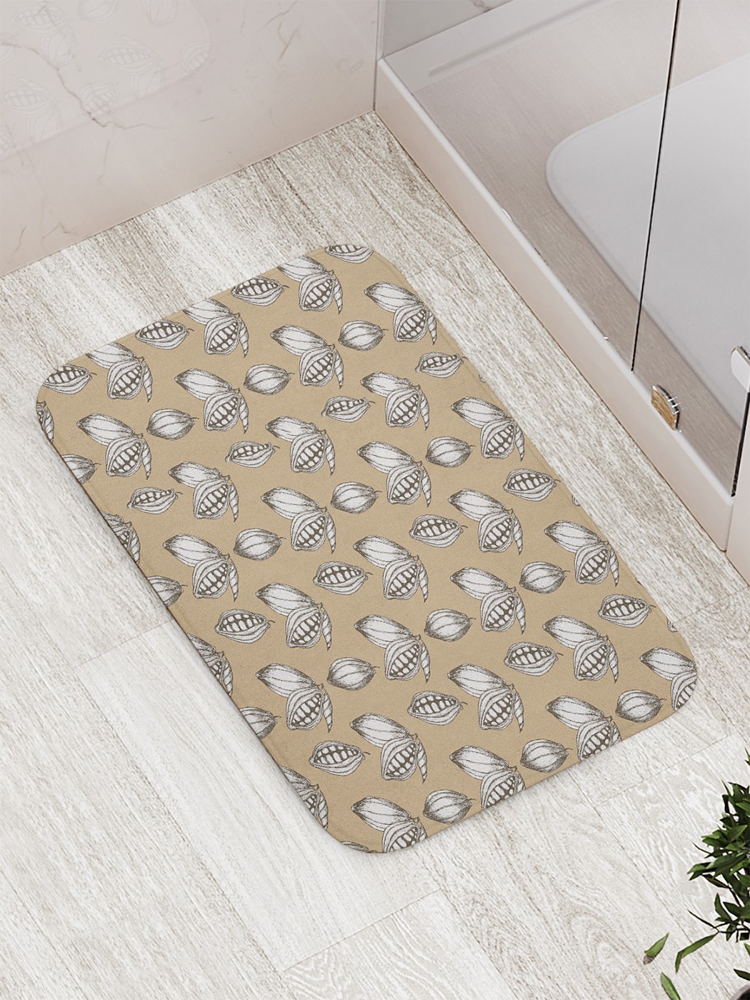 

Коврик противоскользящий для ванной, сауны, бассейна, 77х52 см bath_73153 JoyArty