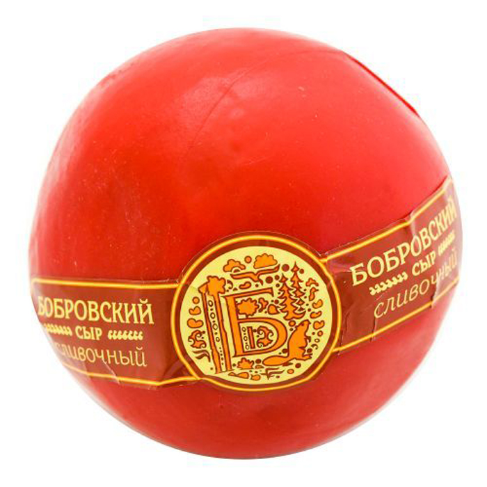 

Сыр полутвердый Бобровский Сливочный 50% 500 г
