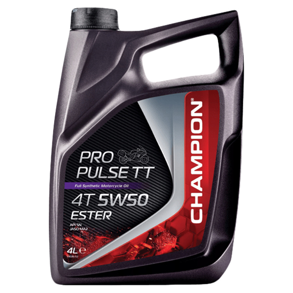 

Масло мот. синт. CHAMPION PROPULSE TT 4T 5W50 ESTER 4л