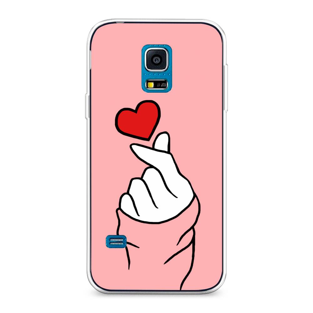 

Чехол Awog "Милое сердечко" для Samsung Galaxy S5 mini, 24250-7