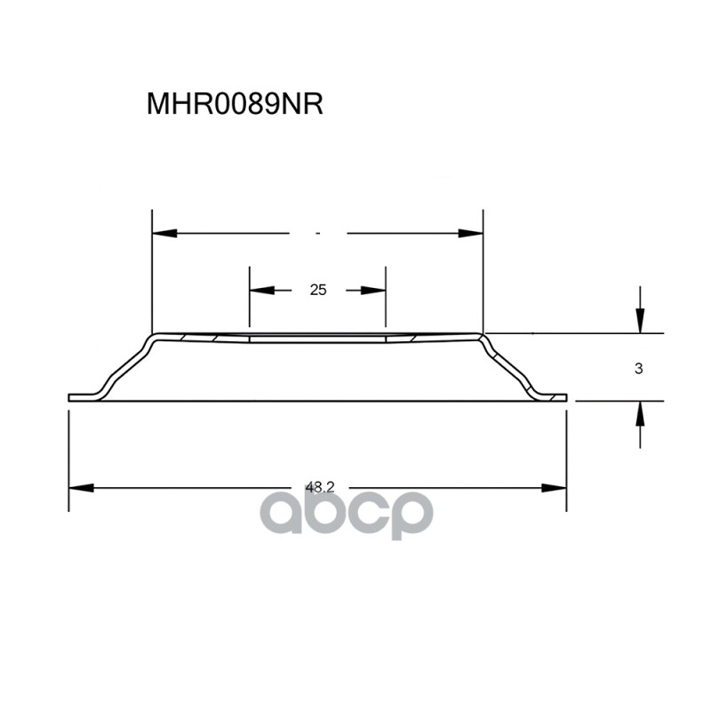 

Тепловой Экран Турбокомпрессора Krauf арт. MHR0089NR