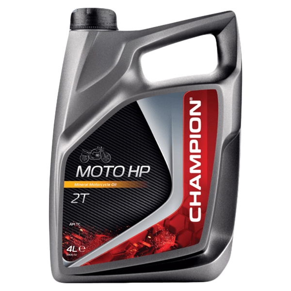 

Масло для двухтактных двигателей полусинт. CHAMPION MOTO HP 2T 4л