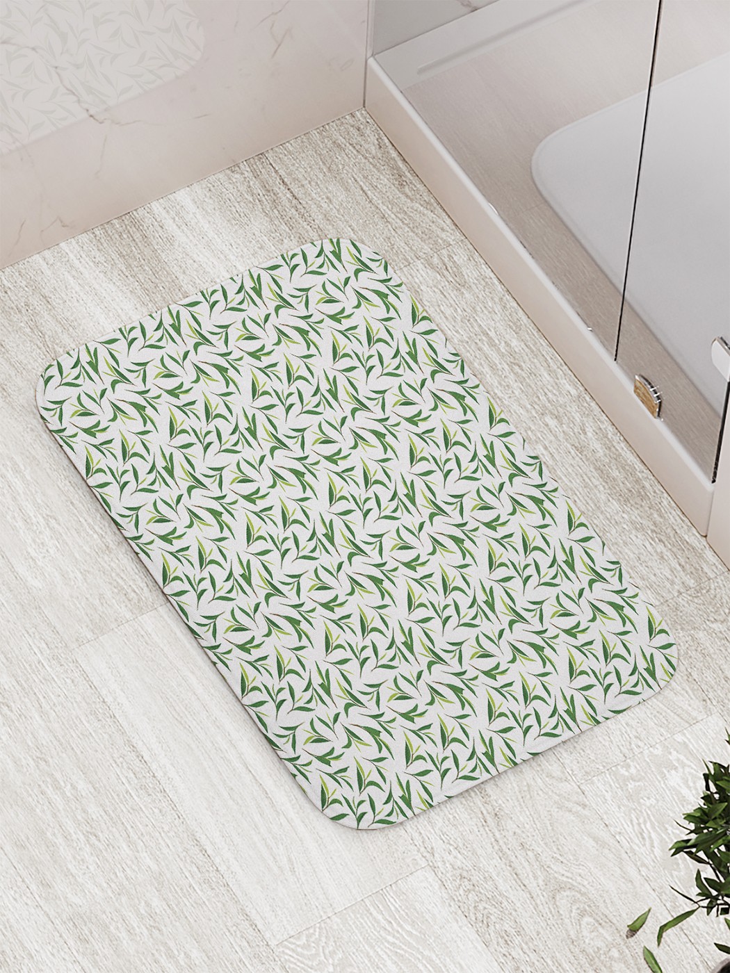 

Коврик противоскользящий для ванной, сауны, бассейна, 77х52 см bath_73123 JoyArty