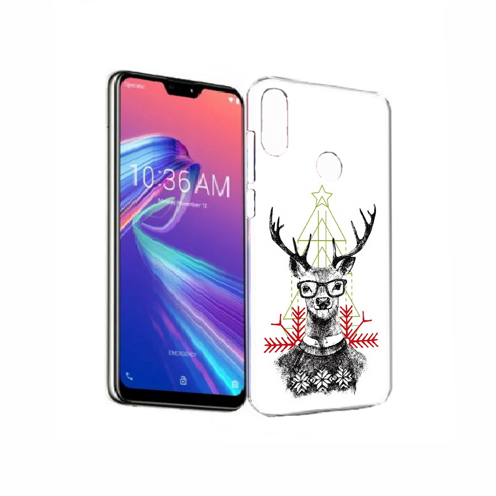 Чехол MyPads Tocco для Asus ZenFone Max Pro (M2) (ZB631KL) умный олень
