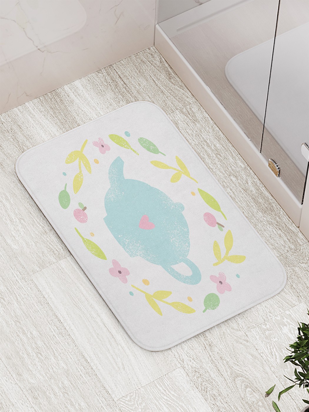 

Коврик противоскользящий для ванной, сауны, бассейна, 77х52 см bath_73116 JoyArty