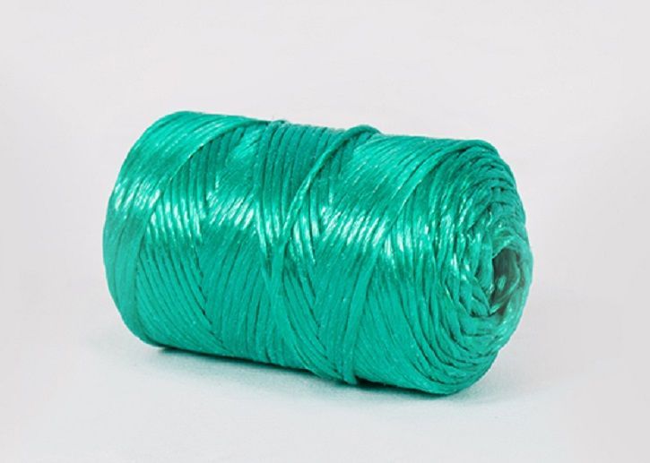 Шпагат из полипропилена Kraftcom, 3мм х 100м (4шт), цвет - зеленый шнур для вязания 100% полиэфир 3мм 100м 200±20гр 25 зеленый