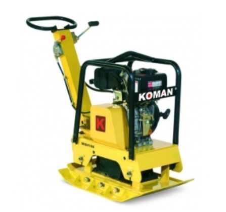 

Виброплита 95кг бензиновая с ковриком д/брусчат Loncin G160, KOMAN MS95-2