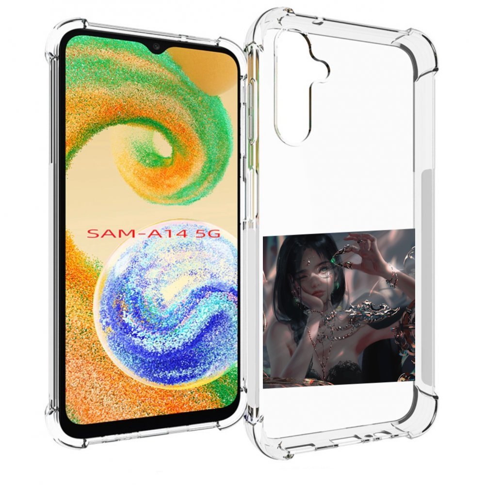 

Чехол MyPads девушка-с-алмазом для Samsung Galaxy A14 5G, Прозрачный, Tocco