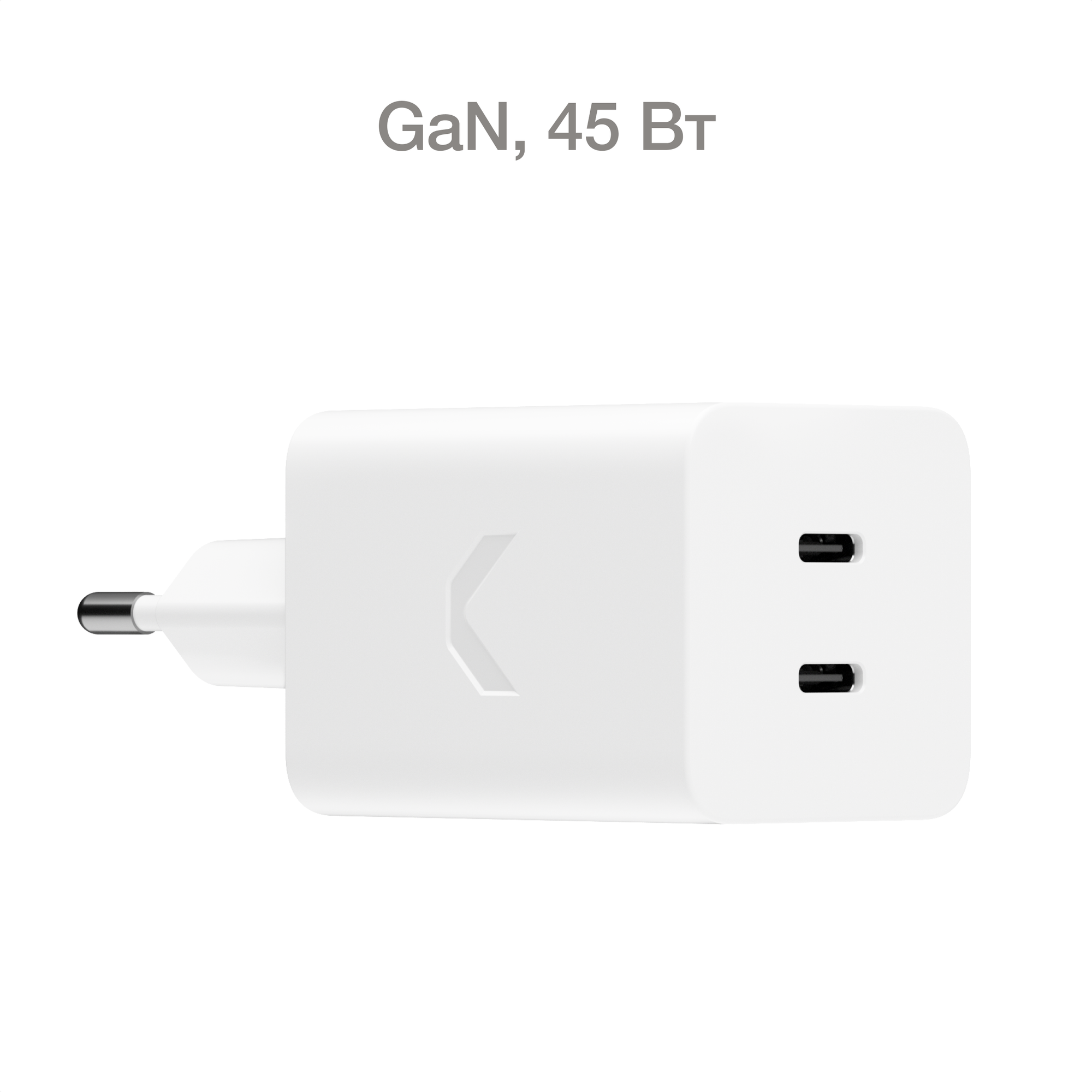 Сетевое зарядное устройство Commo 2xUSB Type-C 3 А серый 2231₽