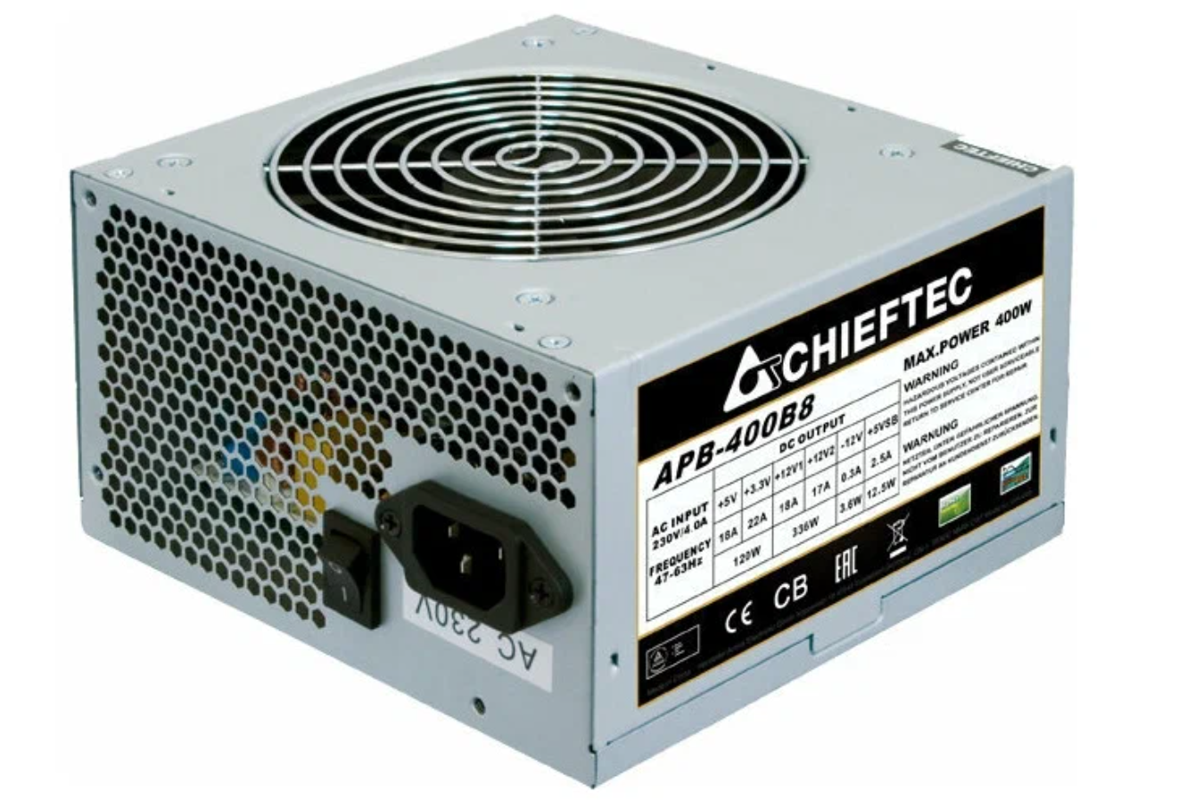 

CHIEFTEC Блок питания Chieftec Value APB-400B8 OEM (APB-400B8)
