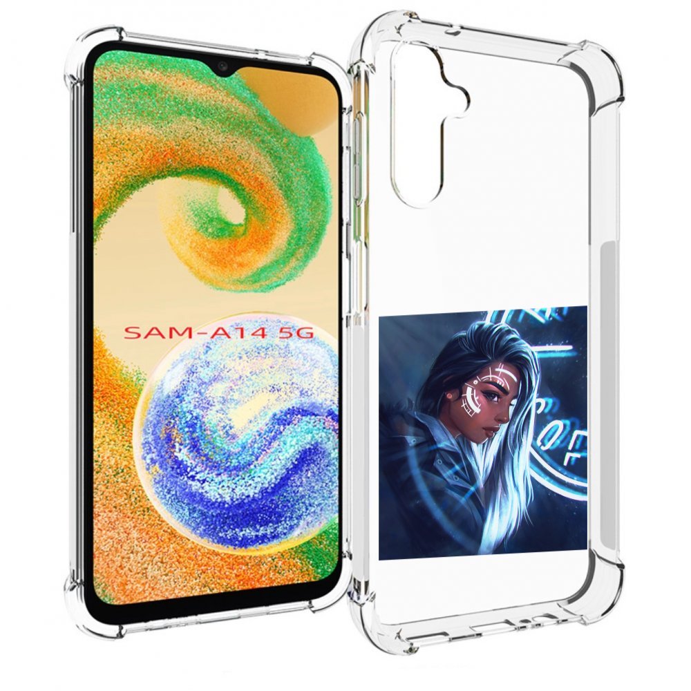 Чехол MyPads девушка-из-антарктиды женский для Samsung Galaxy A14 5G
