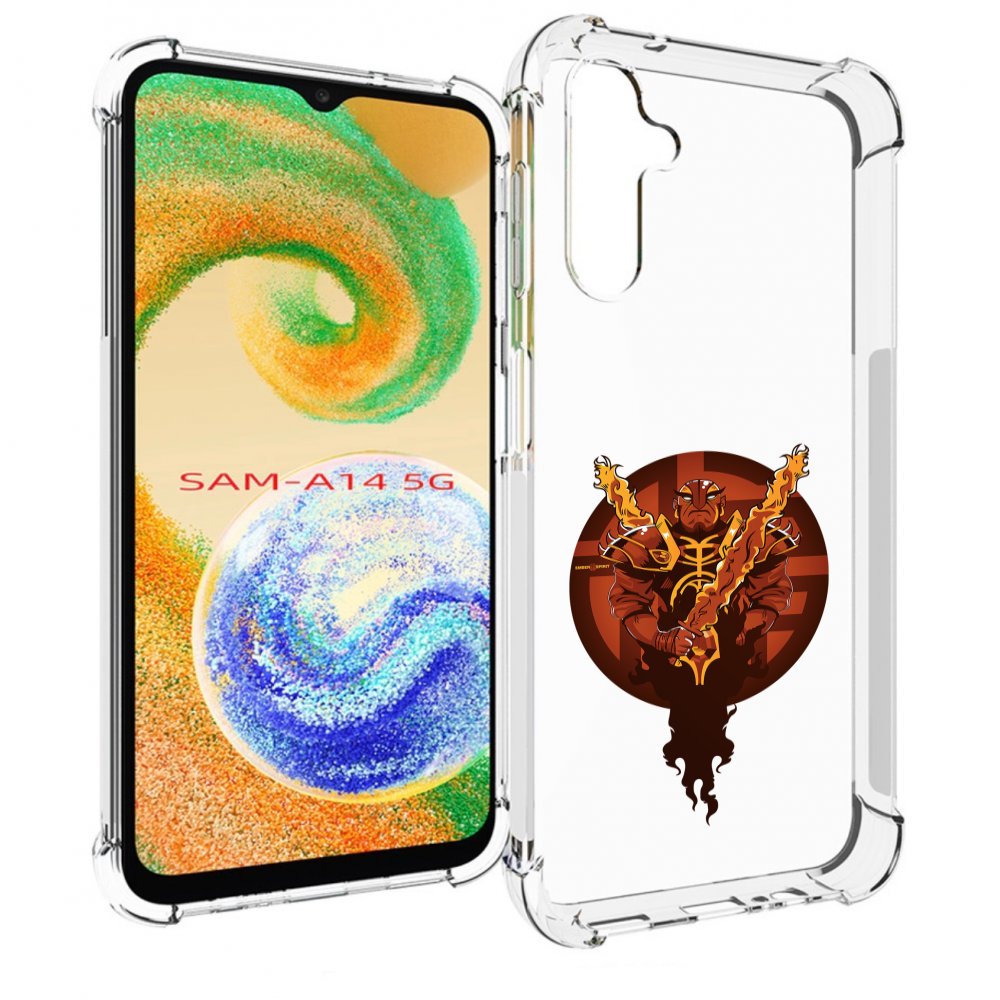 

Чехол MyPads ember spirit для Samsung Galaxy A14 5G, Прозрачный, Tocco