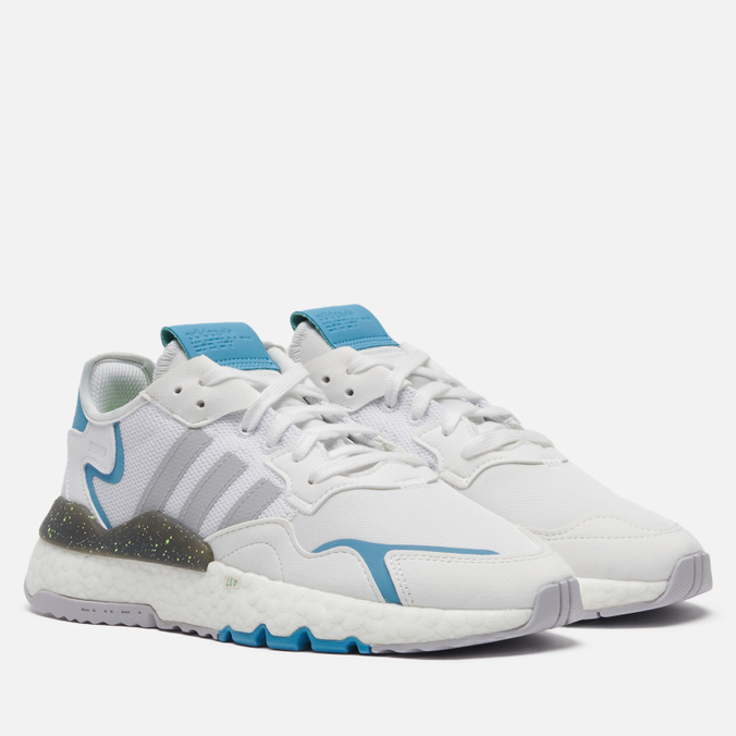 Кроссовки женские Adidas Nite Jogger белые 36.5 EU