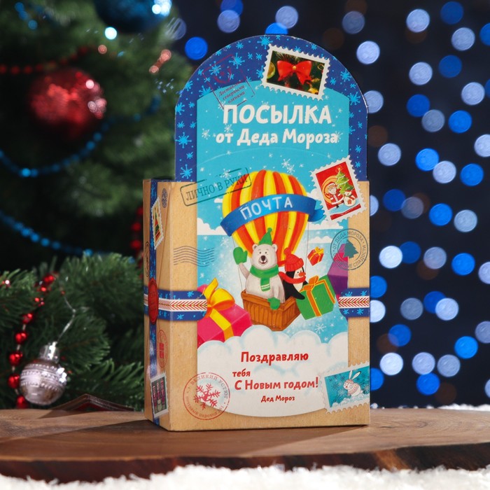 

Новогодний подарок Посылка от Деда Мороза, 350 г