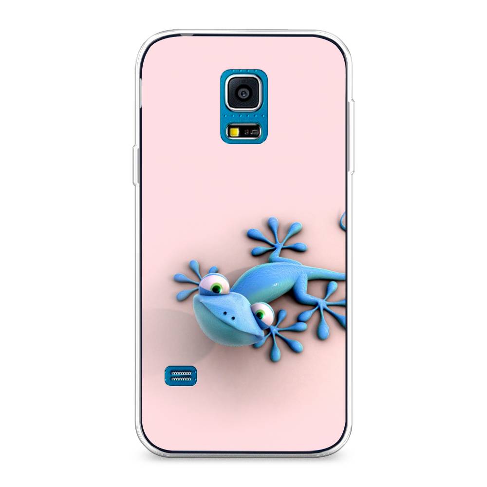 

Чехол Awog "Голубая ящерка" для Samsung Galaxy S5 mini, 24250-2