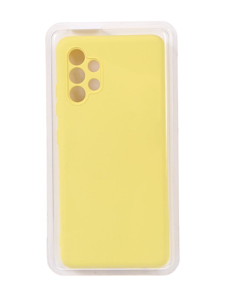 Чехол Innovation для Samsung Galaxy A32 Soft Inside Yellow 21465