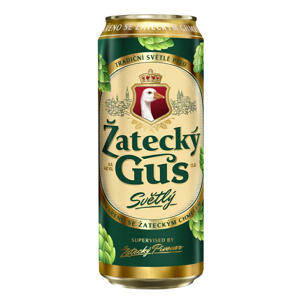 

Пиво Zatecky Gus светлое фильтрованное пастеризованное 4,6% 0,45 л