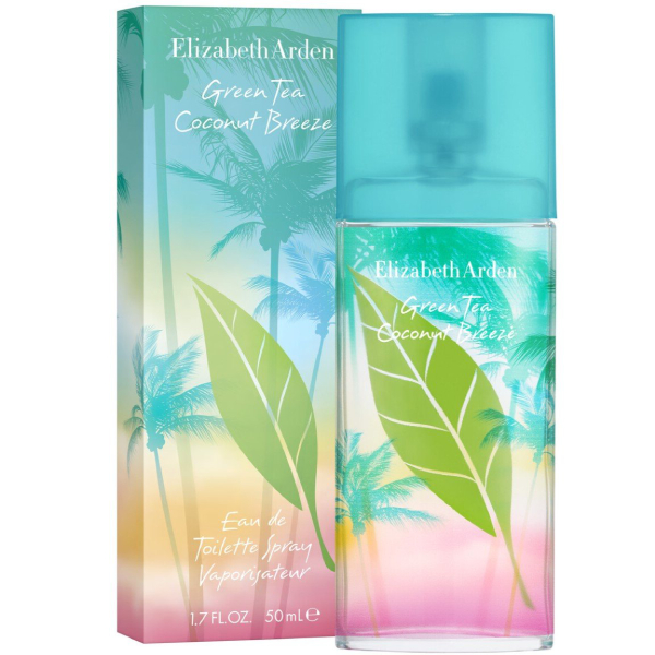 

Туалетная вода Elizabeth Arden Green Tea Coconut Breeze женская 50мл, Green Tea Coconut Breeze
