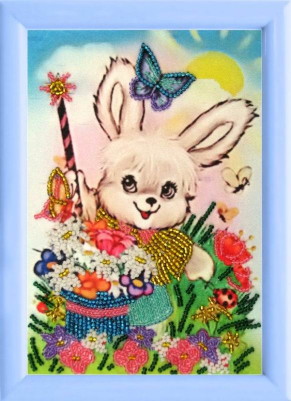 

BUTTERFLY (Украина) Зайка-волшебник ВТF-955, 17x12 см от