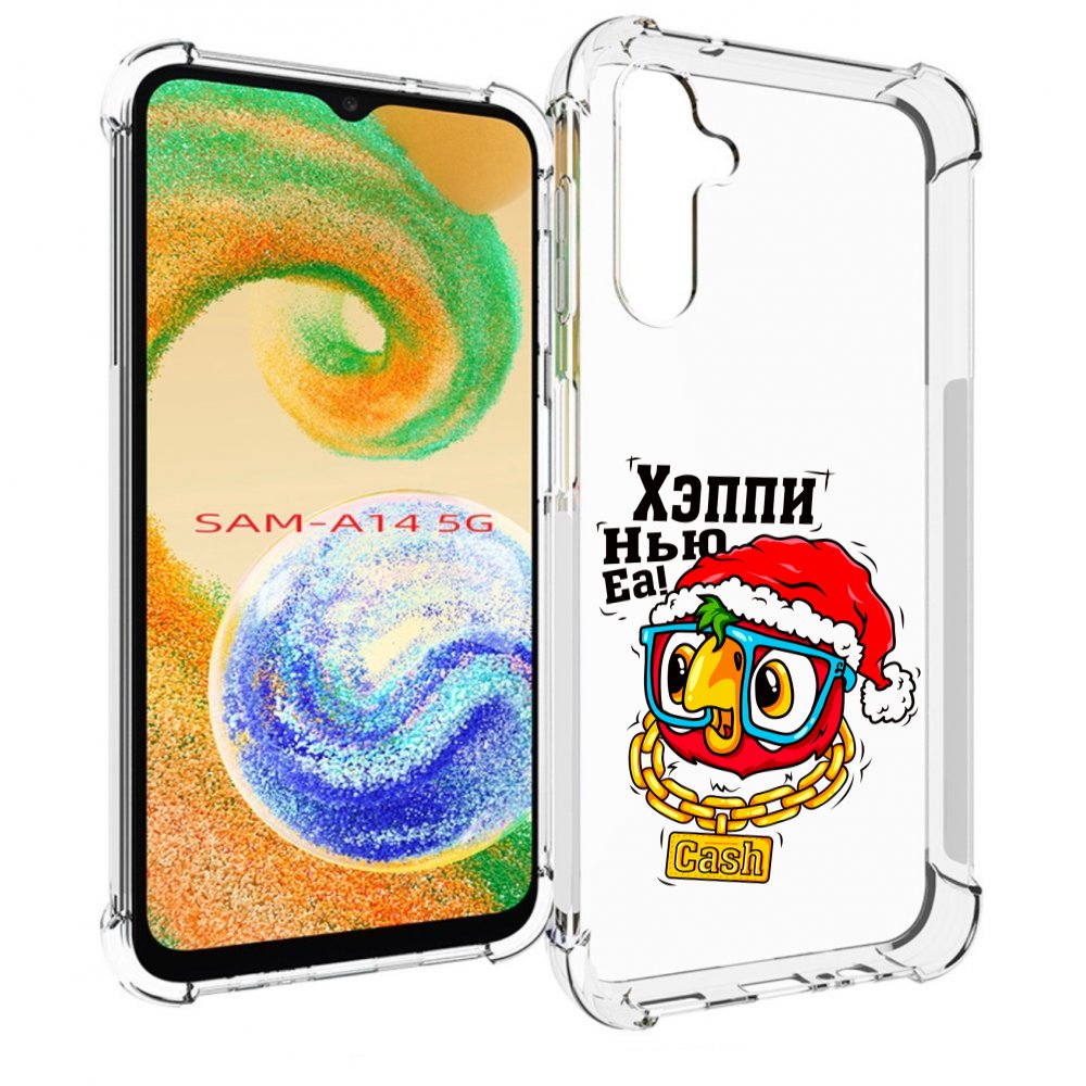 

Чехол MyPads Хэппи нью еа для Samsung Galaxy A14 5G, Прозрачный, Tocco