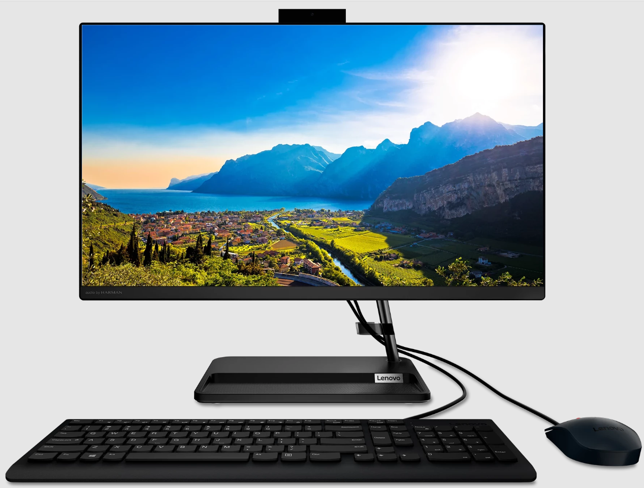 

Моноблок Lenovo F0G0011TRU черный (F0G0011TRU), F0G0011TRU