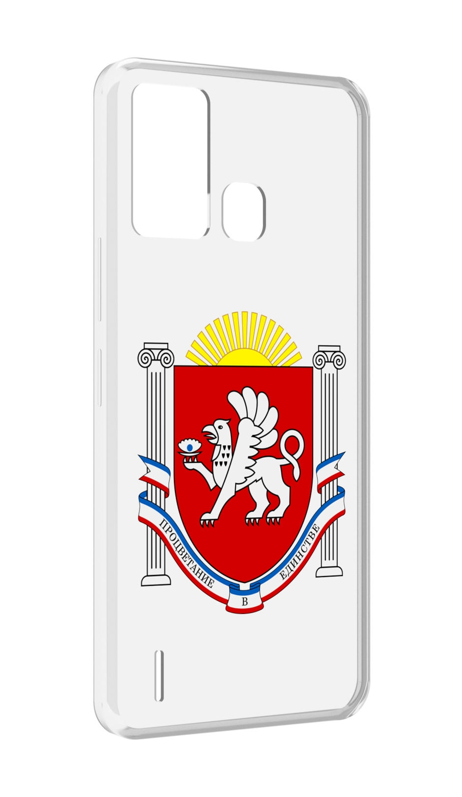 

Чехол MyPads герб-крым-симферополь для ITEL S16 / ITEL Vision 1 Pro, Tocco