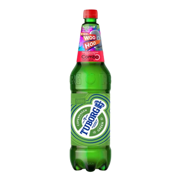 

Пиво Tuborg Green светлое фильтрованное 4,6% 1,35 л