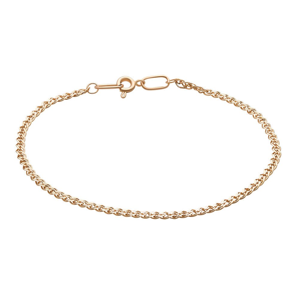 

Браслет из красного золота без вставки 18 см 585Gold 505008418, 505008418
