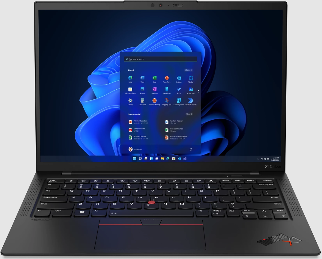 Ноутбук Lenovo ThinkPad X1 Carbon Gen 10 Black (21CB006PRT)