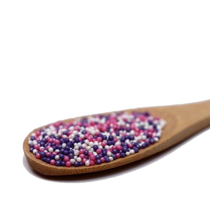 

Посыпка кондитерская с мягким центром "Бисер" цветной "розовый, сиреневый, серебро" 50 г