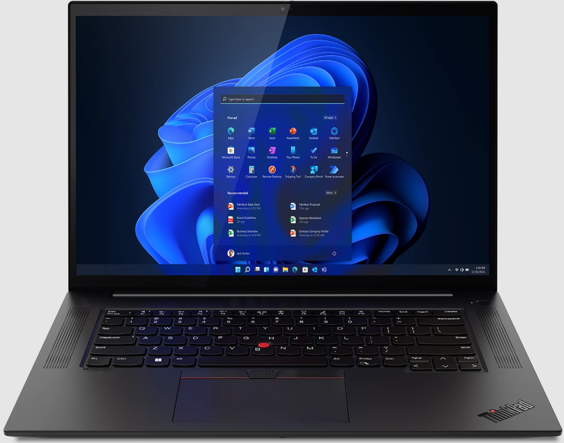 

Ноутбук Lenovo ThinkPad 21DE0022RT черный (21DE0022RT), X1 Extreme Gen 5
