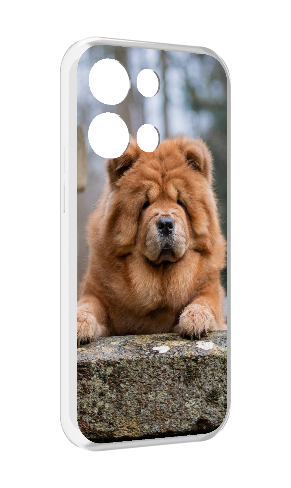 

Чехол MyPads чау чау для OPPO Reno8 Pro, Прозрачный, Tocco