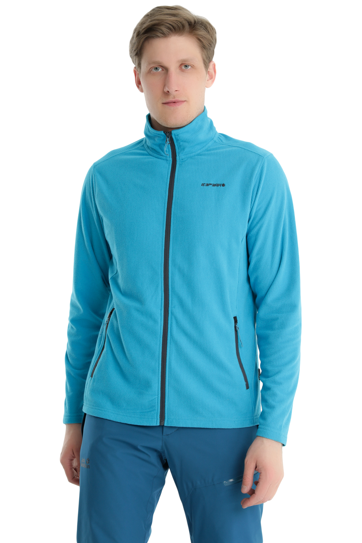 

Толстовка мужская IcePeak 57830_335 голубая 56, 57830_335