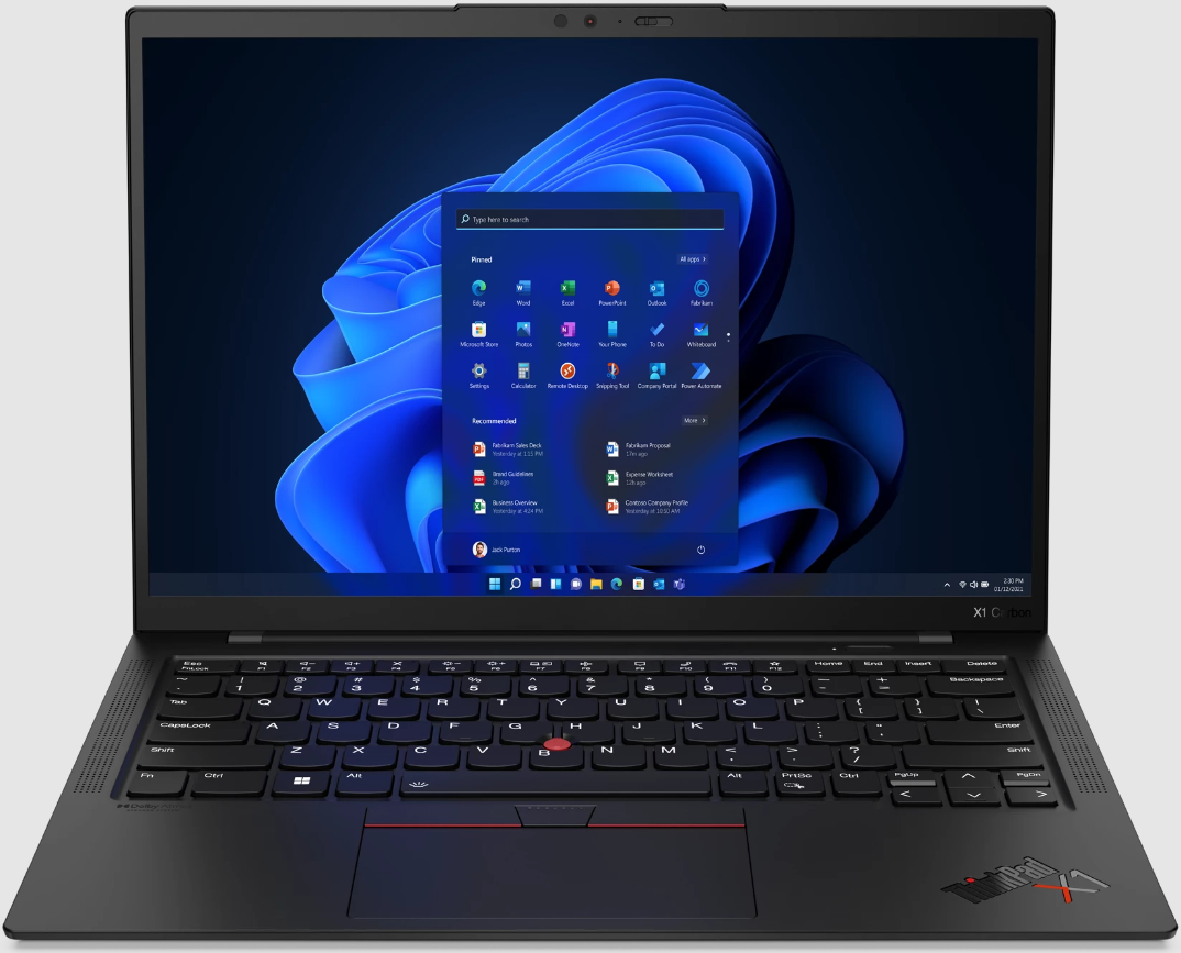 Ноутбук Lenovo ThinkPad X1 Carbon Gen 10 Black (21CB004GRT)