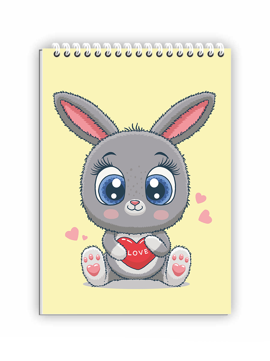 

Блокнот Woozzee Зайка love (блокнот)
