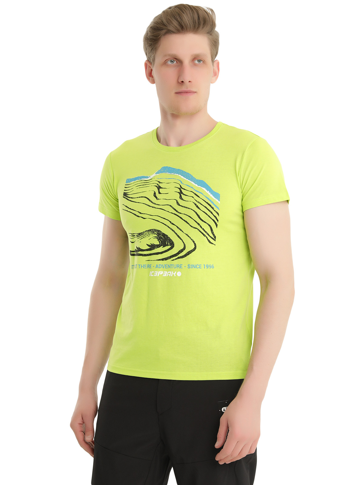 

Футболка мужская IcePeak 57774_516 зеленая 50, 57774_516