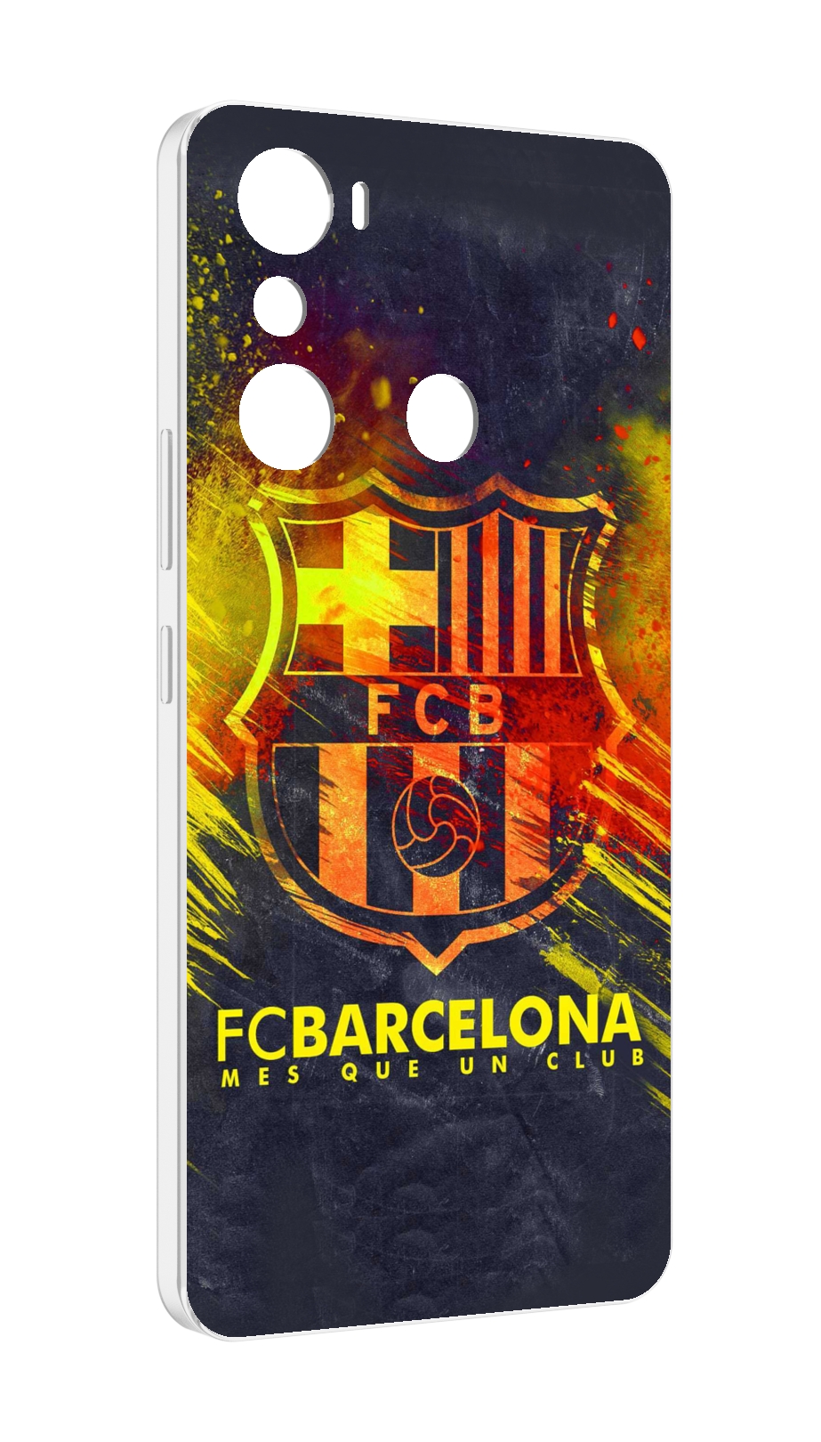 

Чехол MyPads FC-Barcelona-Wallpaper-3 для Infinix Hot 20i, Прозрачный, Tocco