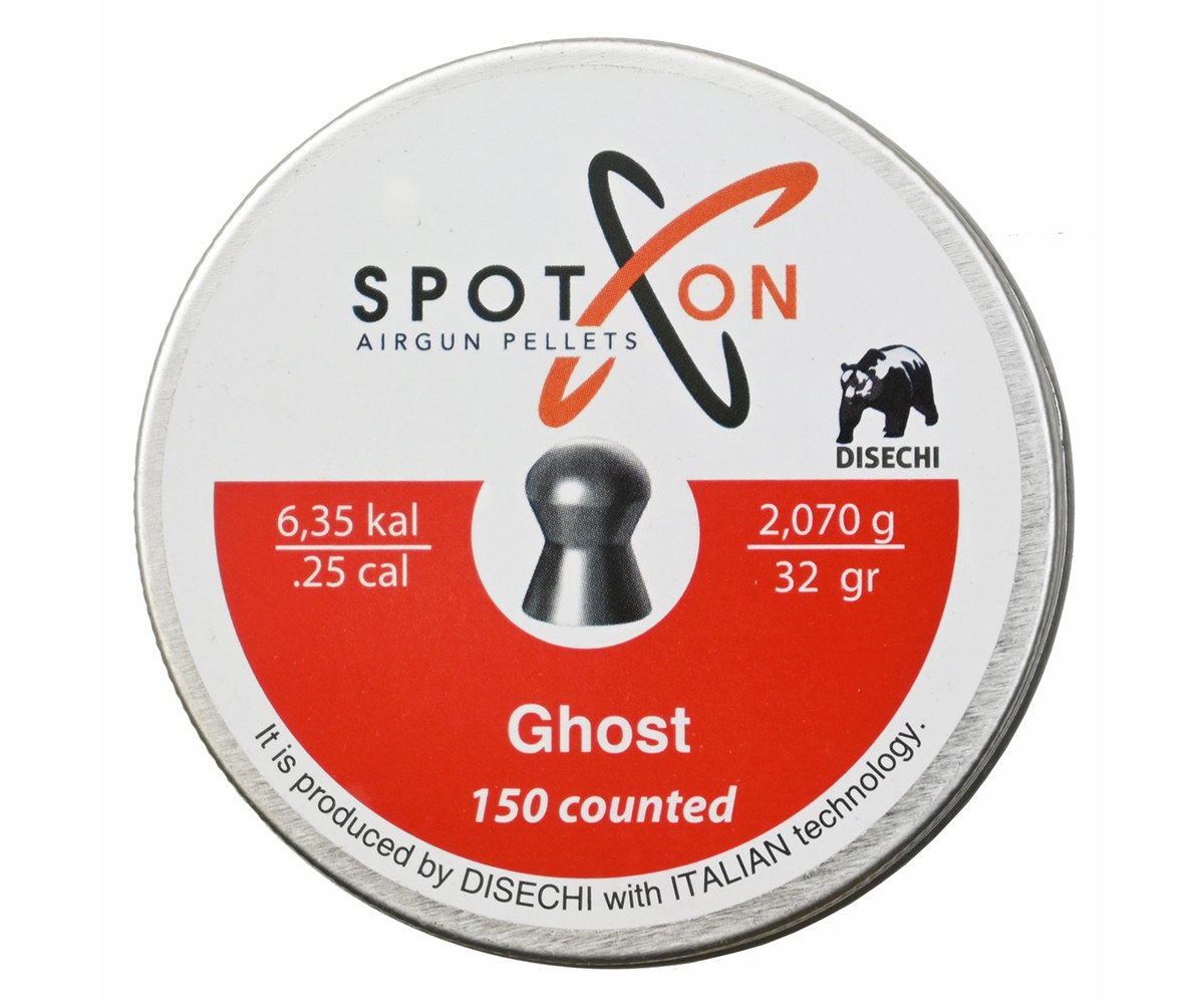 Пуля пневм SPOTON Ghost 635 мм 207 гр 150 шт 929₽