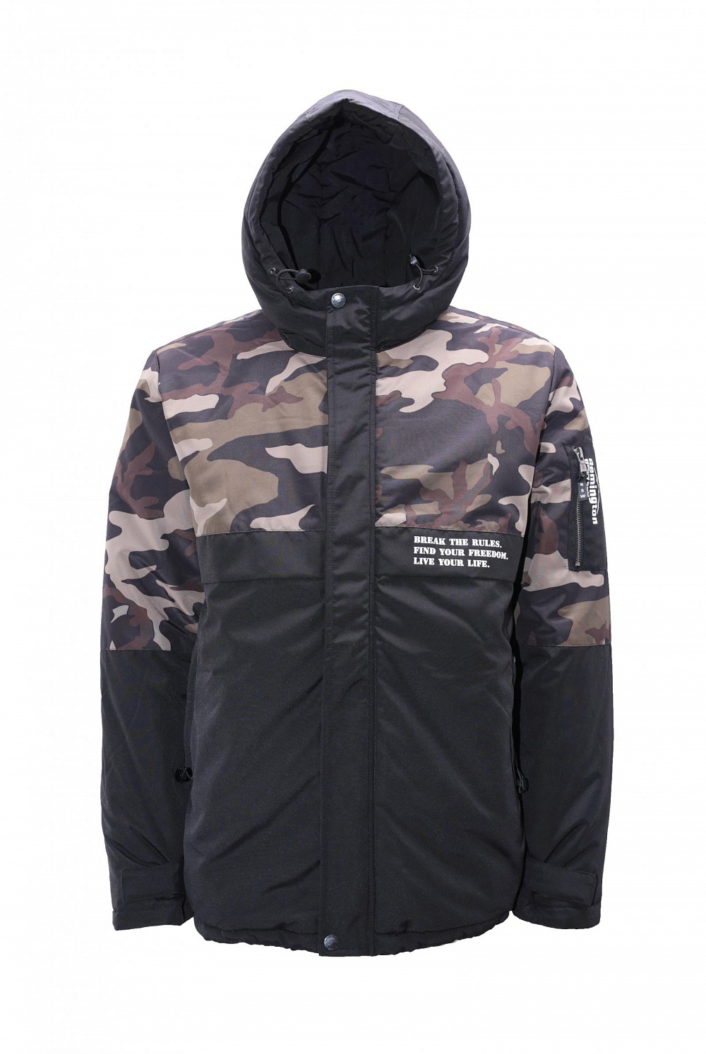 

Куртка Remington Urban Sivera Black/Camo р. M UM1700-010, Черный;коричневый, Urban Sivera