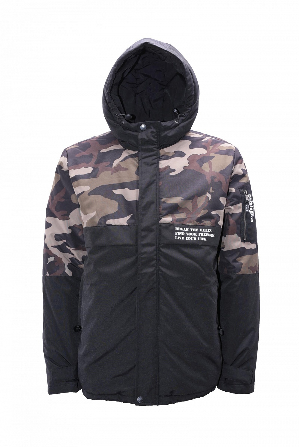 Куртка Remington Urban Sivera Black/Camo р. 2XL UM1700-010