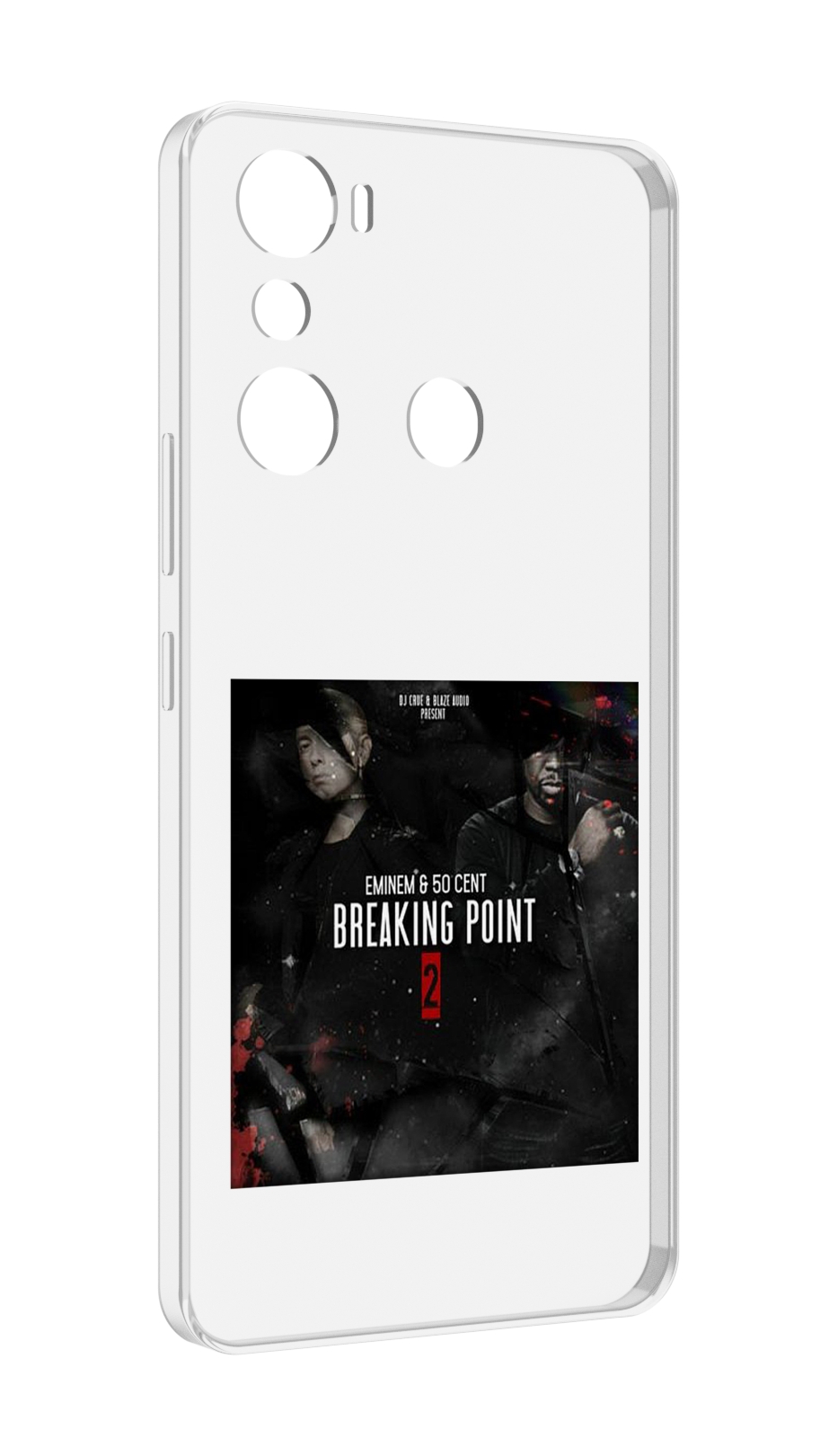 

Чехол MyPads Eminem & 50 Cent - Breaking Point 2 для Infinix Hot 20i, Прозрачный, Tocco
