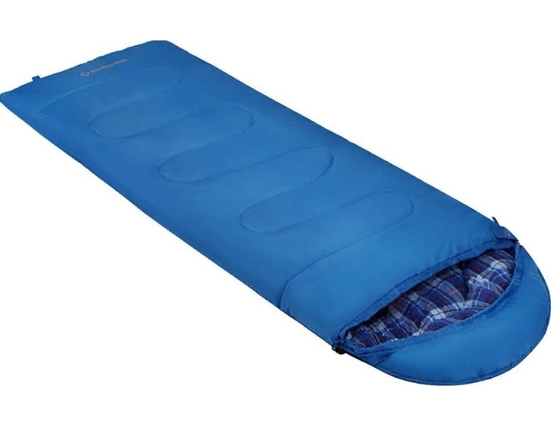 Спальный мешок KingCamp Oasis 250S blue, правый