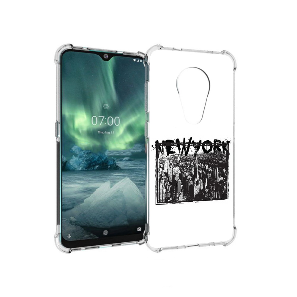 

Чехол MyPads Tocco для Nokia 7.2 че (PT139171.105.671), Прозрачный, Tocco