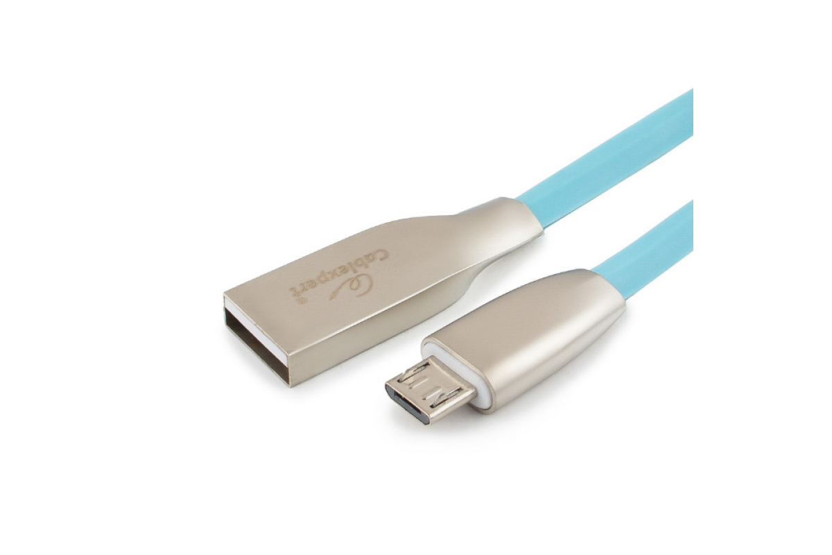 фото Кабель cablexpert micro usb cc-g-musb01bl-1m