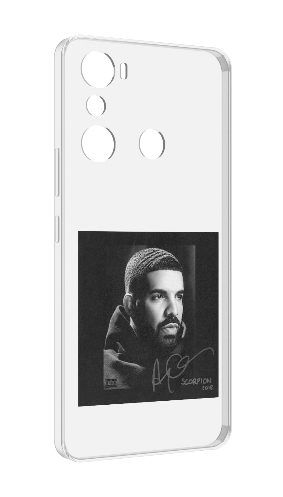 

Чехол MyPads Drake - Scorpion для Infinix Hot 20i, Прозрачный, Tocco