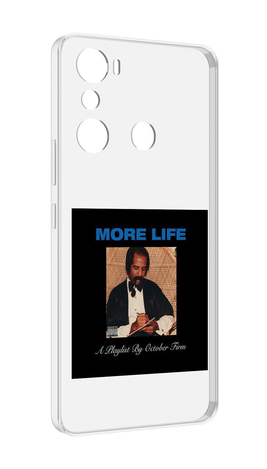 

Чехол MyPads Drake - More Life для Infinix Hot 20i, Прозрачный, Tocco