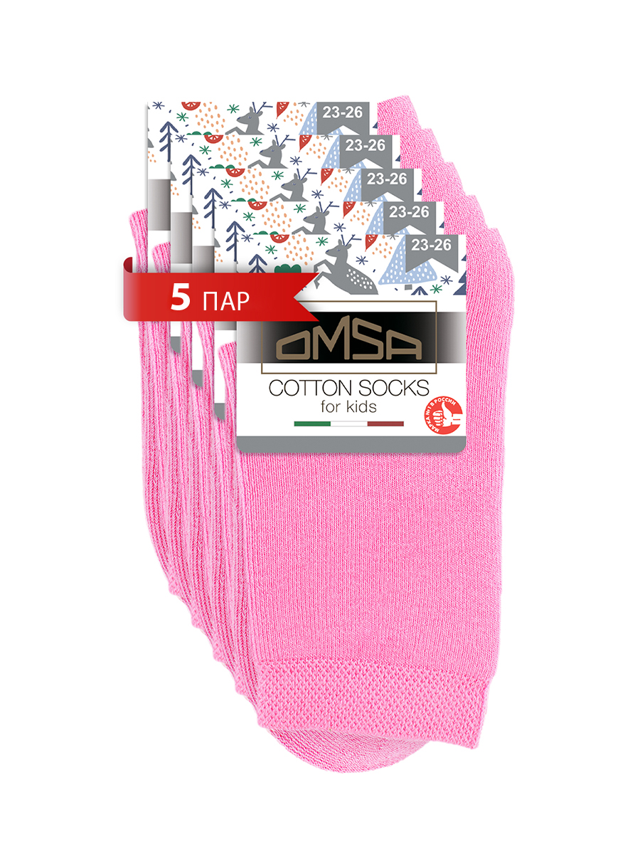 

Носки детские Omsa Calzino 21С05, Rosa, 38 SNL-582606, Розовый, Calzino 21С05